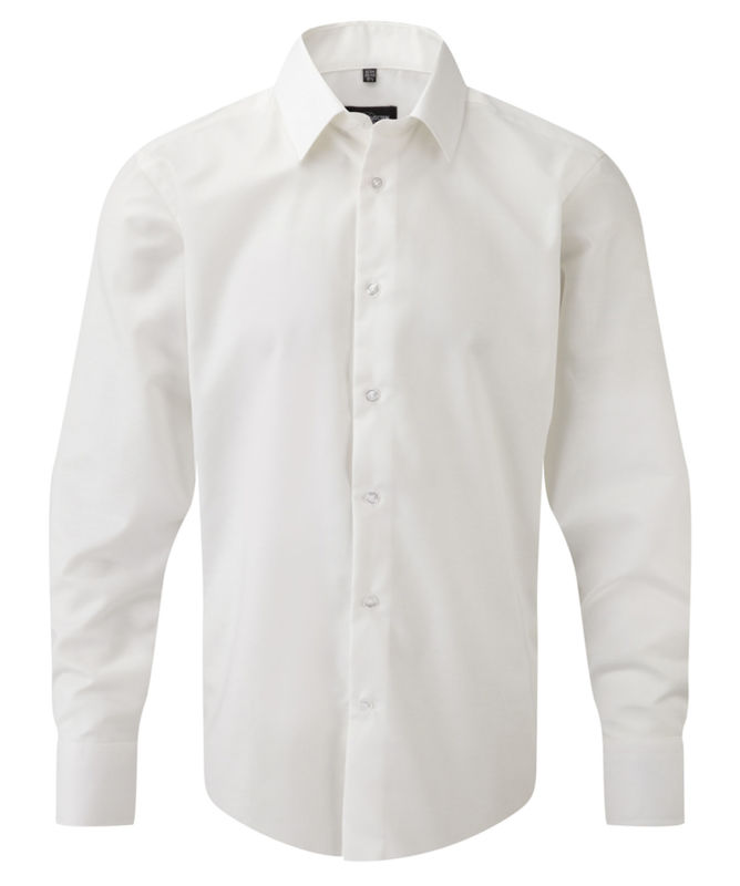 Coogo | Chemise publicitaire pour homme Blanc 1