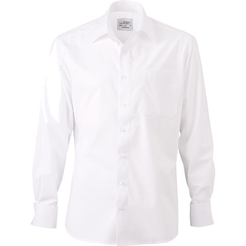 Dellu | Chemise publicitaire pour homme Blanc