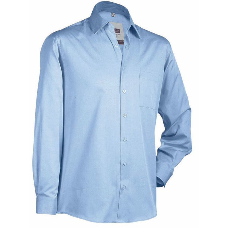 Dogge | Chemise publicitaire pour homme Bleu ciel