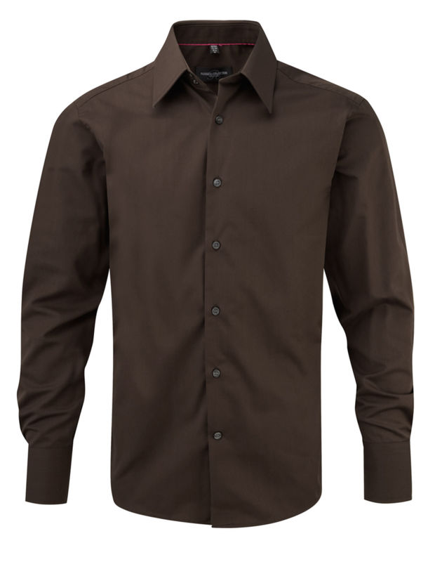 Doonni | Chemise publicitaire pour homme Chocolat 1