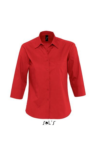 Eternity | Chemise publicitaire pour femme Rouge Flamenco