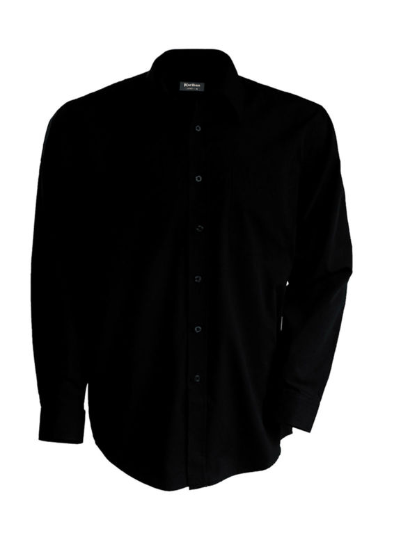 Fara | Chemise publicitaire pour homme Noir