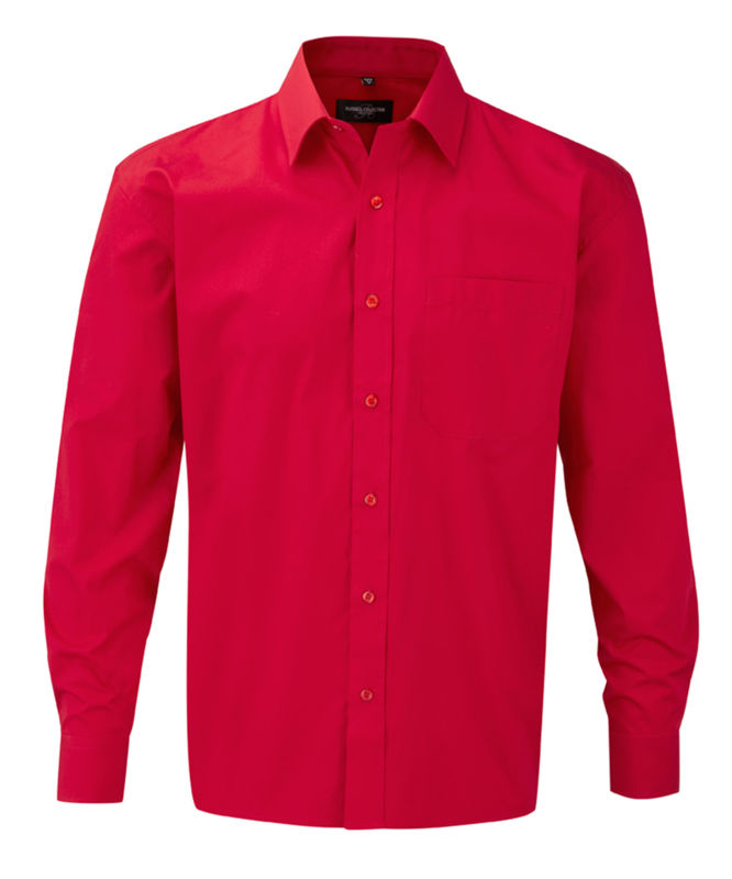 Finno | Chemise publicitaire pour homme Rouge 1