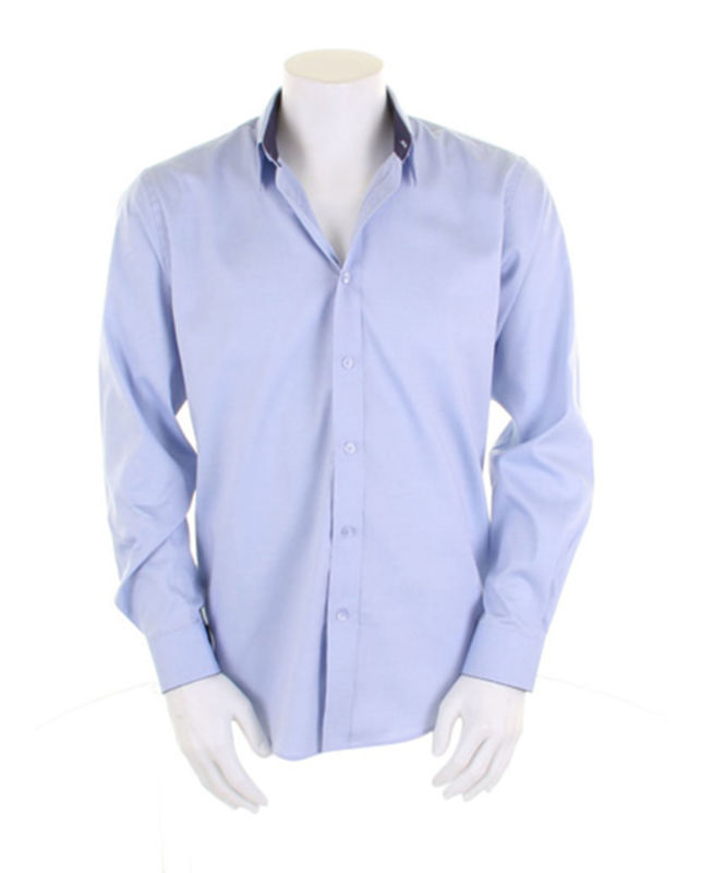 Gooyi | Chemise publicitaire pour homme Bleu Bebe Marine 1