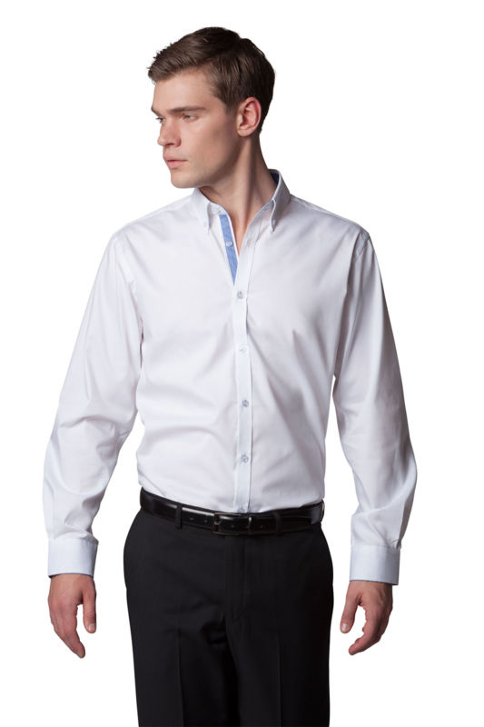 Havu | Chemise personnalisée pour homme Blanc Marine 1