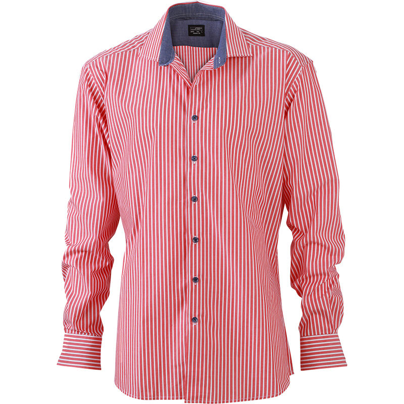 Jese | Chemise publicitaire pour homme Rouge