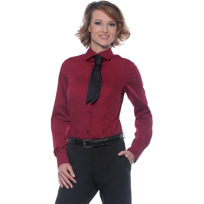 Jiri | Chemise personnalisée pour femme Bordeaux