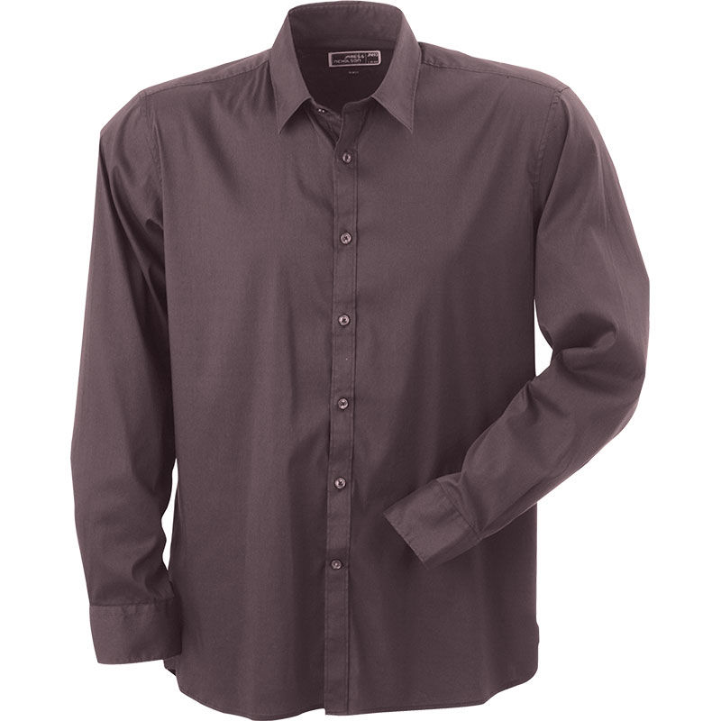 Jyty | Chemise personnalisée pour homme Marron