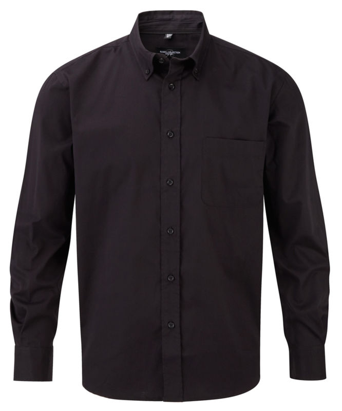 Long Classic | Chemise personnalisée pour homme Noir 1