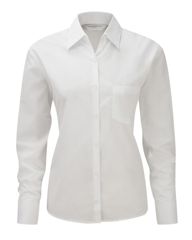 Lufu | Chemise publicitaire pour femme Blanc 1