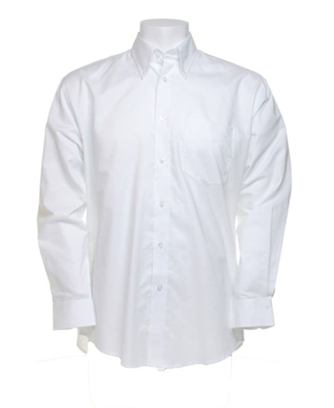 Mooloo | Chemise publicitaire pour homme Blanc 1