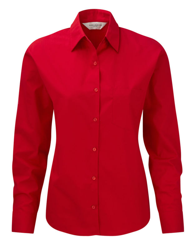 Nexy | Chemise personnalisée pour femme Rouge 1