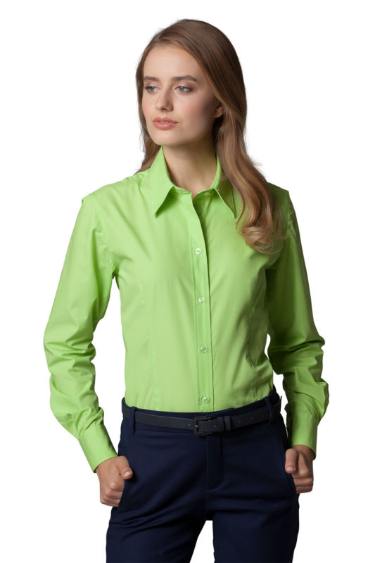 Nivoo | Chemise publicitaire pour femme Vert citron 1