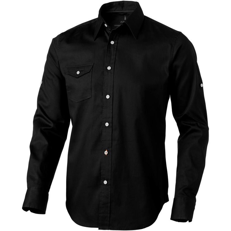 Nunavut | Chemise publicitaire pour homme Noir