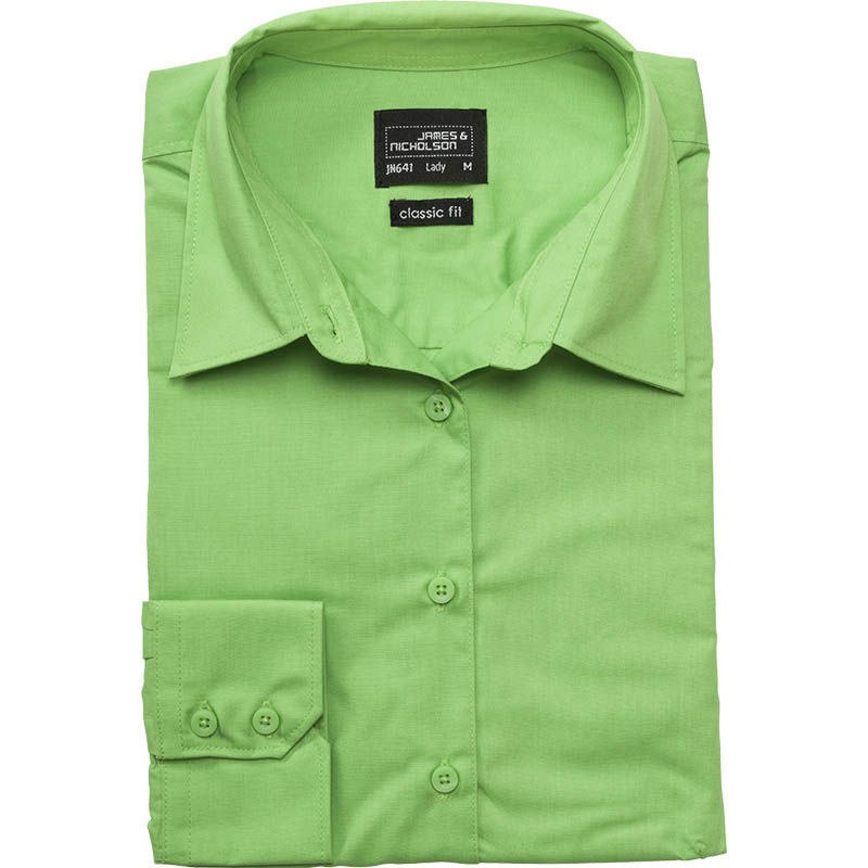 Qawy | Chemise personnalisée pour femme Vert citron