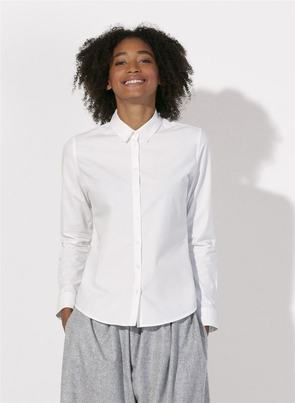 Shines | Chemise publicitaire pour femme Blanc