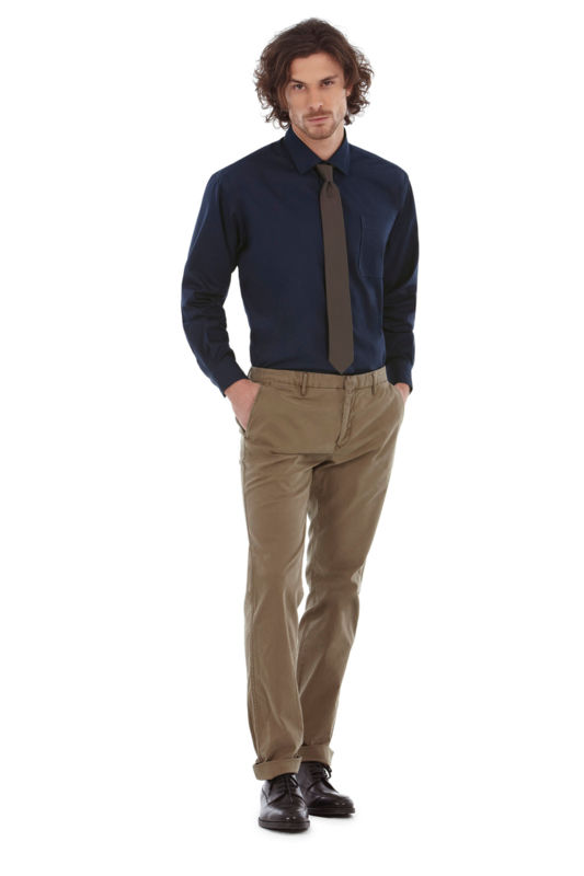 Tufi | Chemise publicitaire pour homme Marine 1