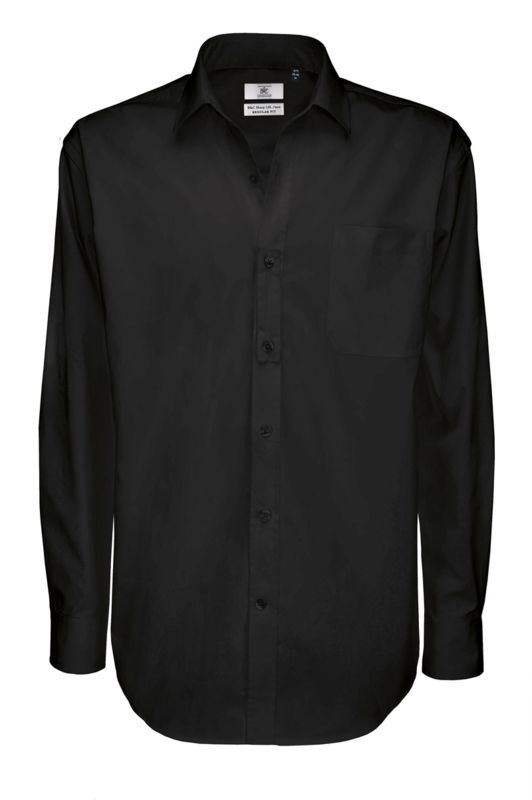 Tufi | Chemise publicitaire pour homme Noir 1