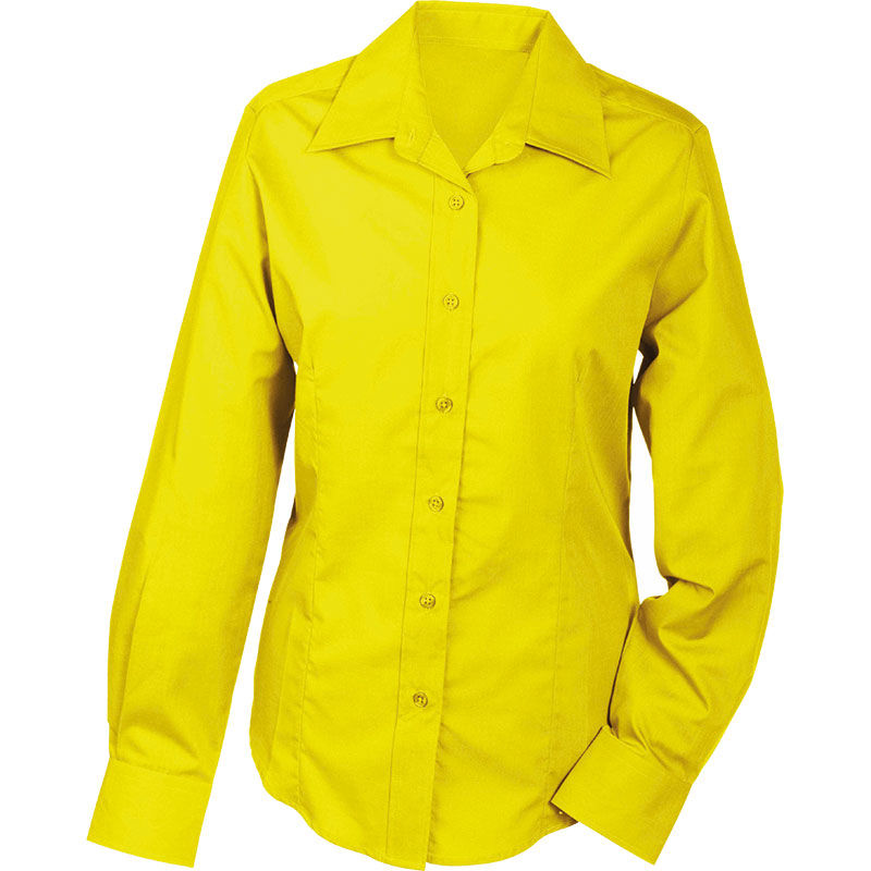 Vootto | Chemise publicitaire pour femme Jaune