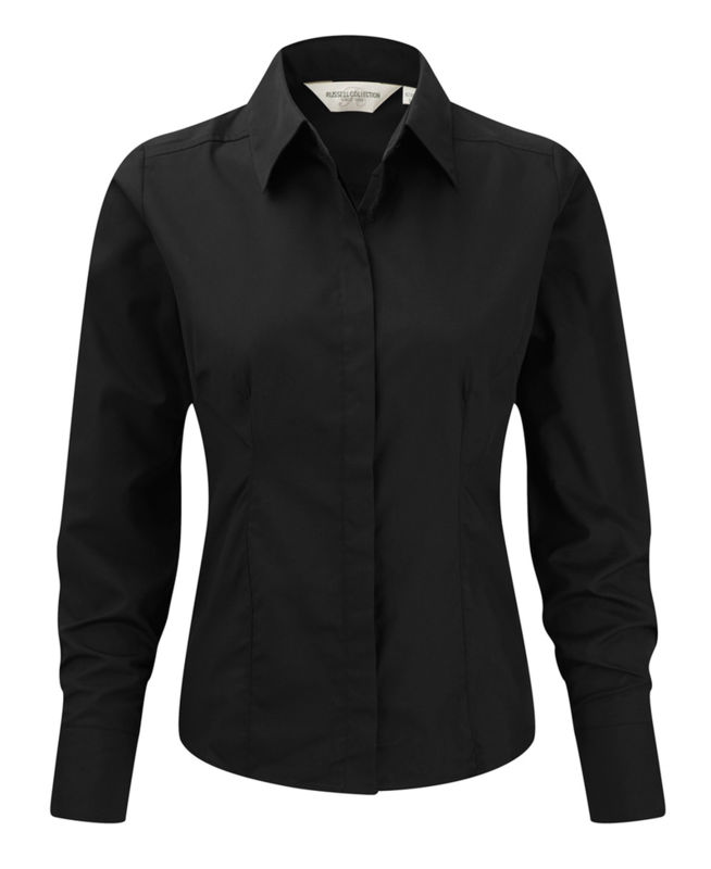 Wiya | Chemise personnalisée pour femme Noir 1