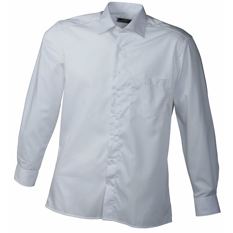 Wooqa | Chemise publicitaire pour homme Blanc