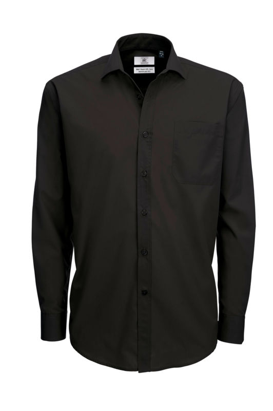 Yodo | Chemise publicitaire pour homme Noir 1