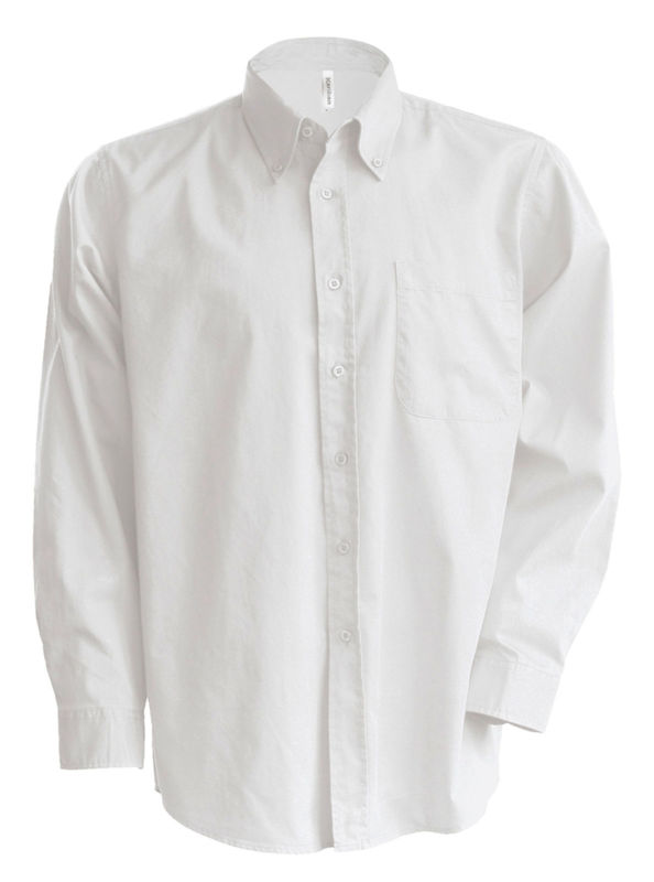 Yuggoo | Chemise publicitaire pour homme Blanc