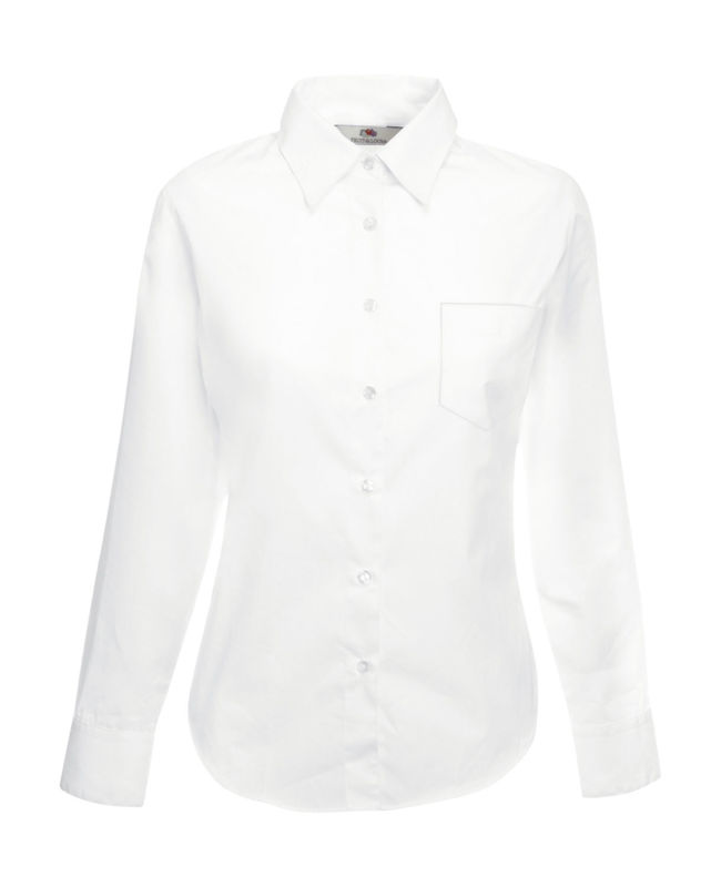 Zogido | Chemise publicitaire pour femme Blanc