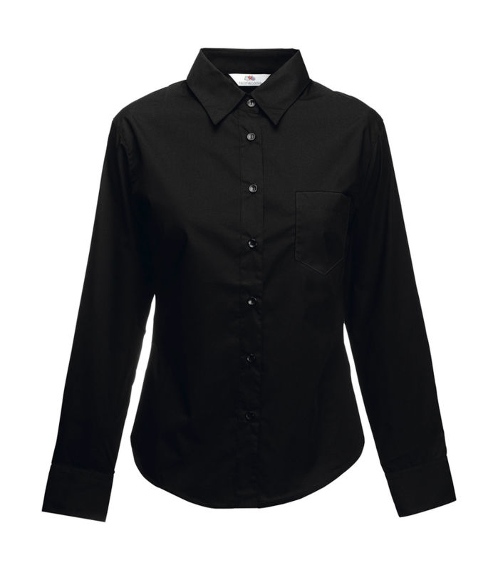 Zogido | Chemise publicitaire pour femme Noir