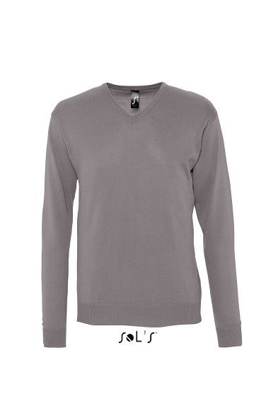 Galaxy | Pull publicitaire pour homme Gris Moyen