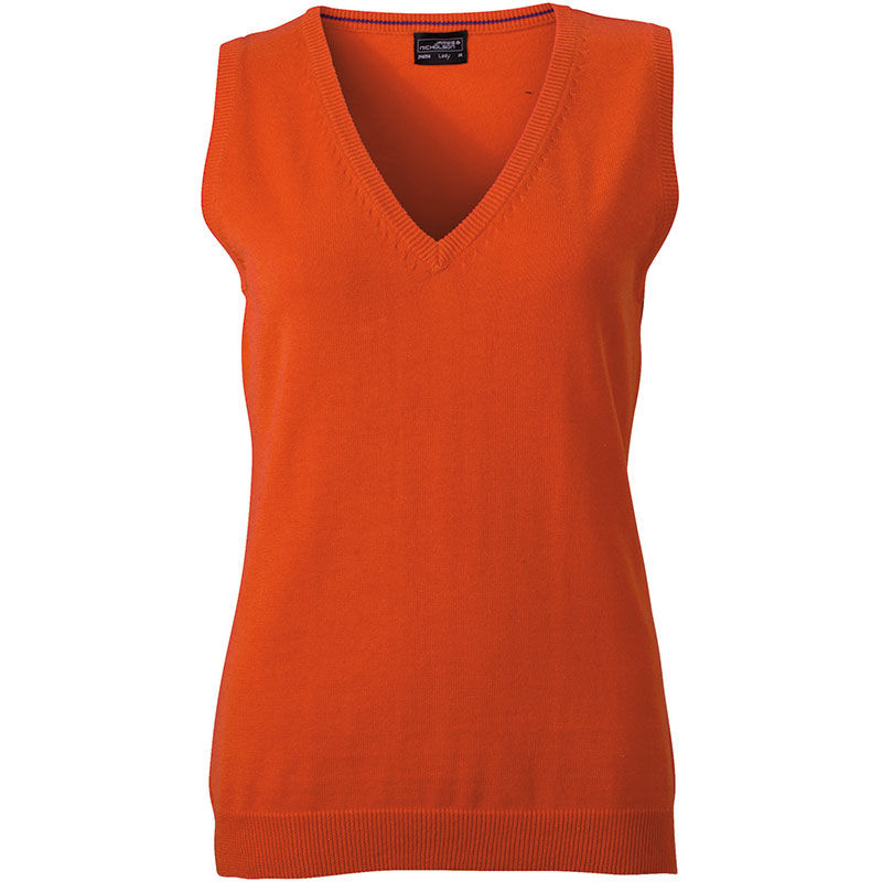 Goorro | Pull publicitaire pour femme Orange Foncé