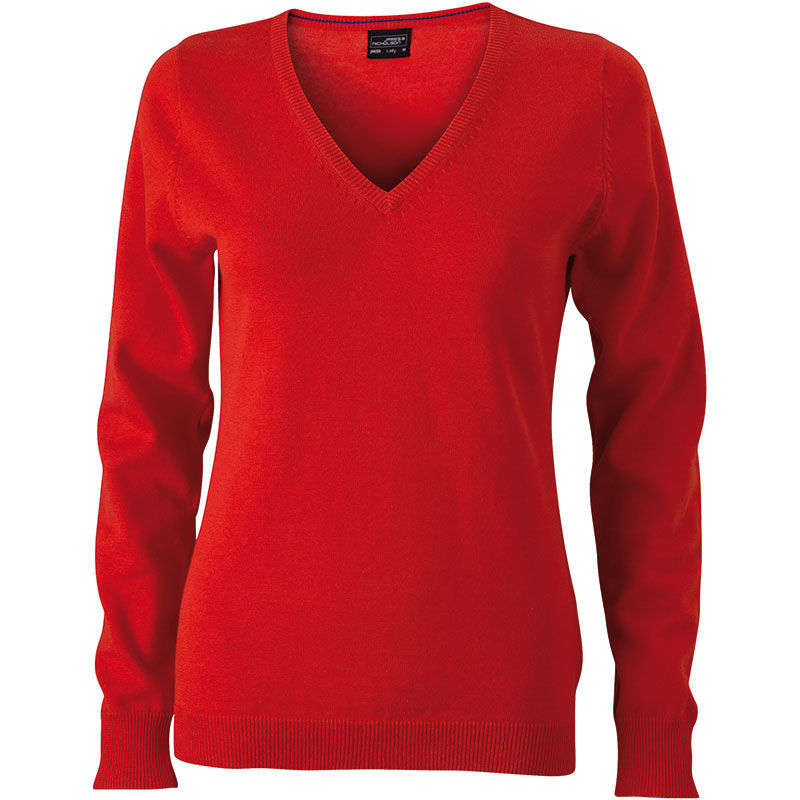 Kajy | Pull publicitaire pour femme Orange Foncé