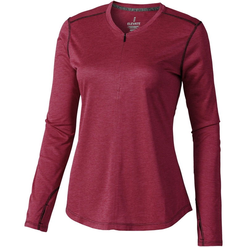 Quadra | Pull publicitaire pour femme Rouge