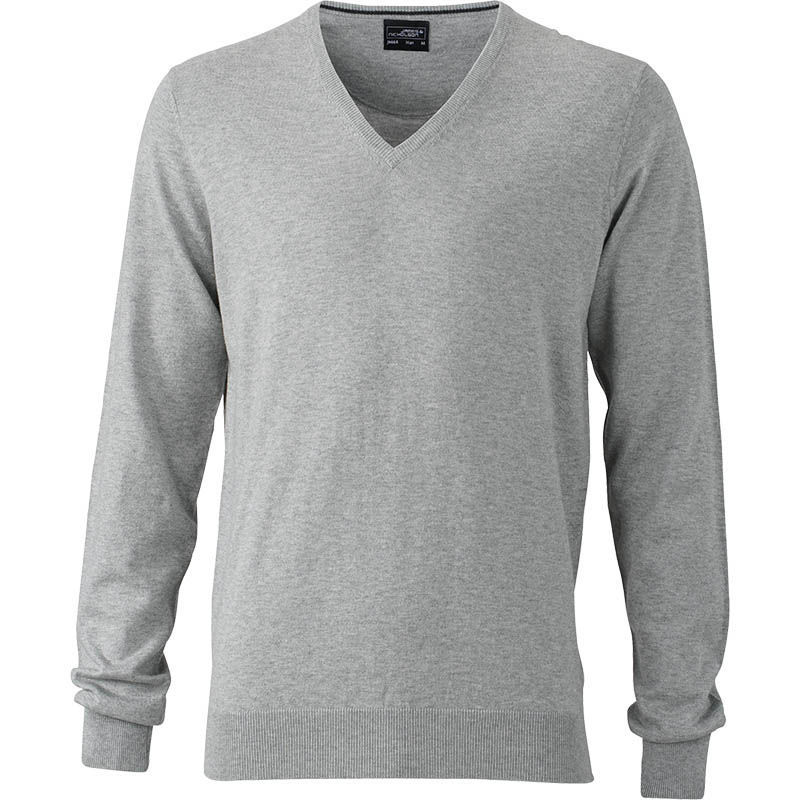 Synny | Pull personnalisé pour homme Gris Clair Mélangé