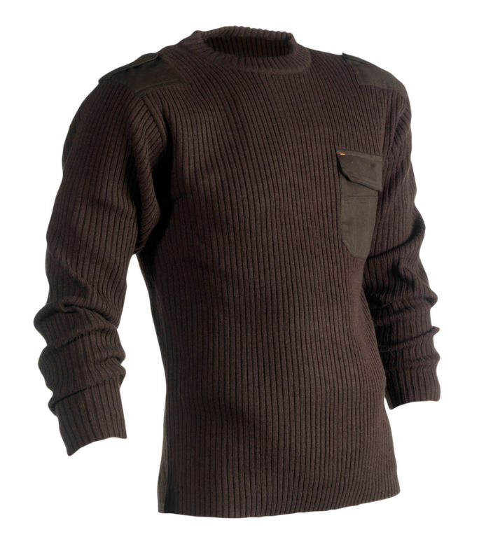 Wodan | Pull publicitaire pour homme Marron