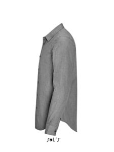 Barnet | Chemise publicitaire pour homme Gris mélangé 2