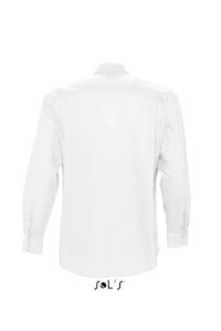 Boston | Chemise personnalisée pour homme Blanc 2