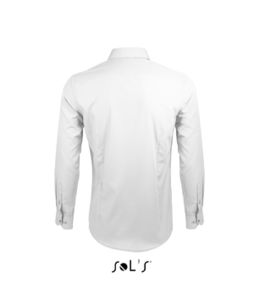 Broker | Chemise publicitaire pour homme Blanc Ciel Vif 2