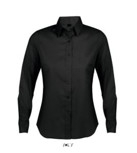 Business | Chemise publicitaire pour femme Noir