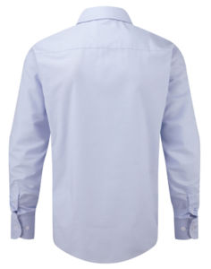 Coogo | Chemise publicitaire pour homme Bleu Oxford 3