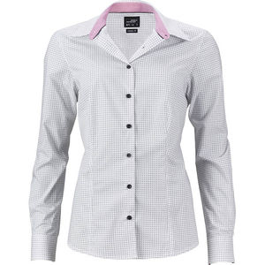 Dilloo | Chemise personnalisée pour femme Blanc Titane 1