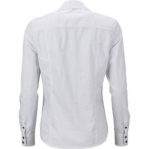 Dilloo | Chemise personnalisée pour femme Blanc Titane 2