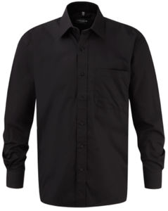 Finno | Chemise publicitaire pour homme Noir 1