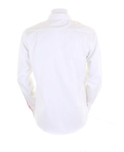 Gooyi | Chemise publicitaire pour homme Blanc Rose 2