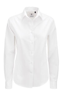 Gowy | Chemise publicitaire pour femme Blanc 3