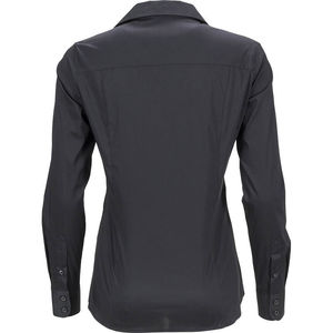 Gussoo | Chemise publicitaire pour femme Noir 2
