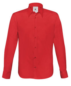 Hafoo | Chemise personnalisée pour homme Rouge foncé 1