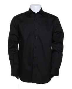Huha | Chemise publicitaire pour homme Noir 1