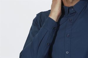 Impresses | Chemise publicitaire pour homme Bleu marine 3