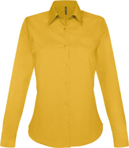 Jessica | Chemise publicitaire pour femme Jaune